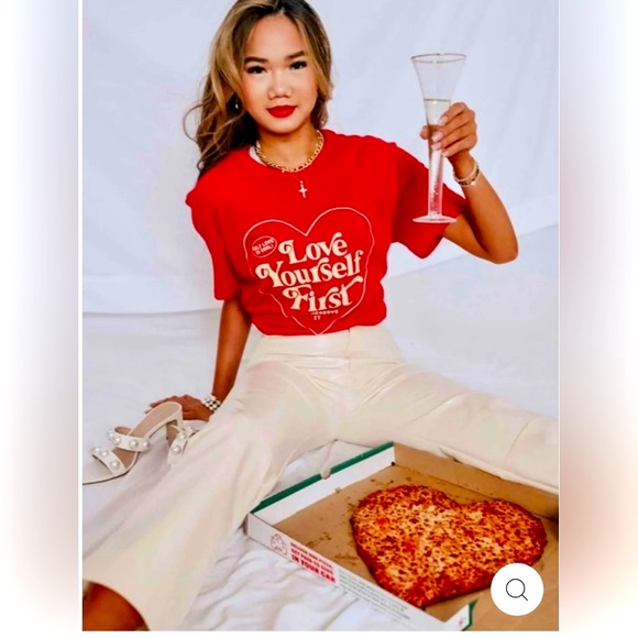 NWT Love Yourself First Tee - Picture 2 of 8